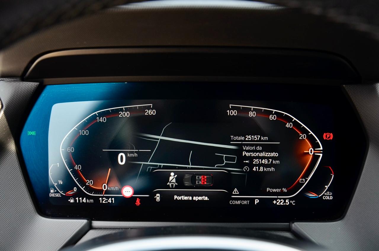 BMW 118d MSPORT 150cv AUTO, GAR. BMW 3/28, SERVICE BMW, UFF ITALIANA, EURO 6D, RETROCAMERA, PERMUTE