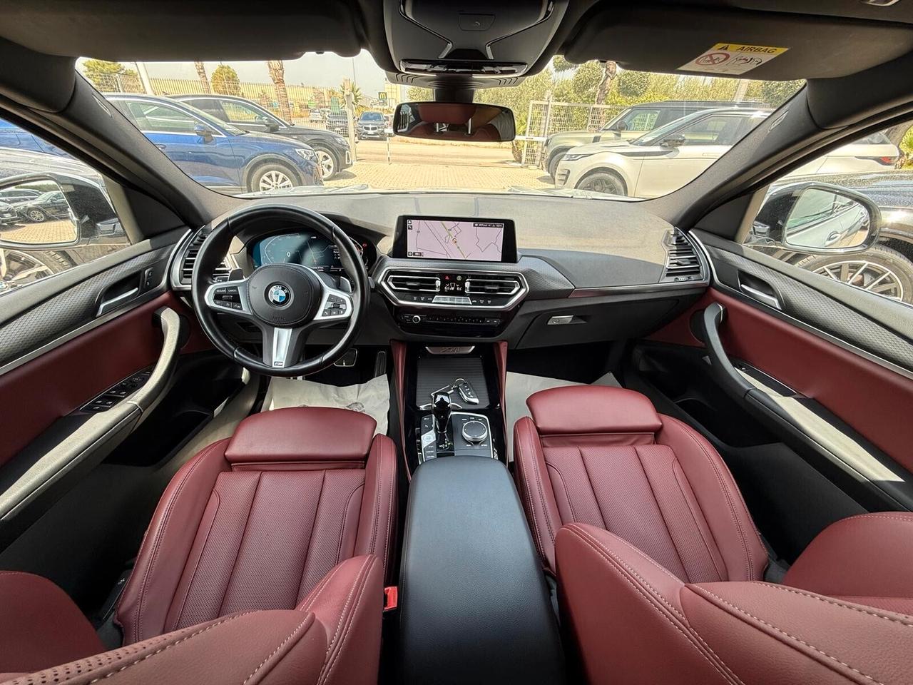 Bmw X4 xDrive20d 48V Msport Pelle Vernasca Tacora Red