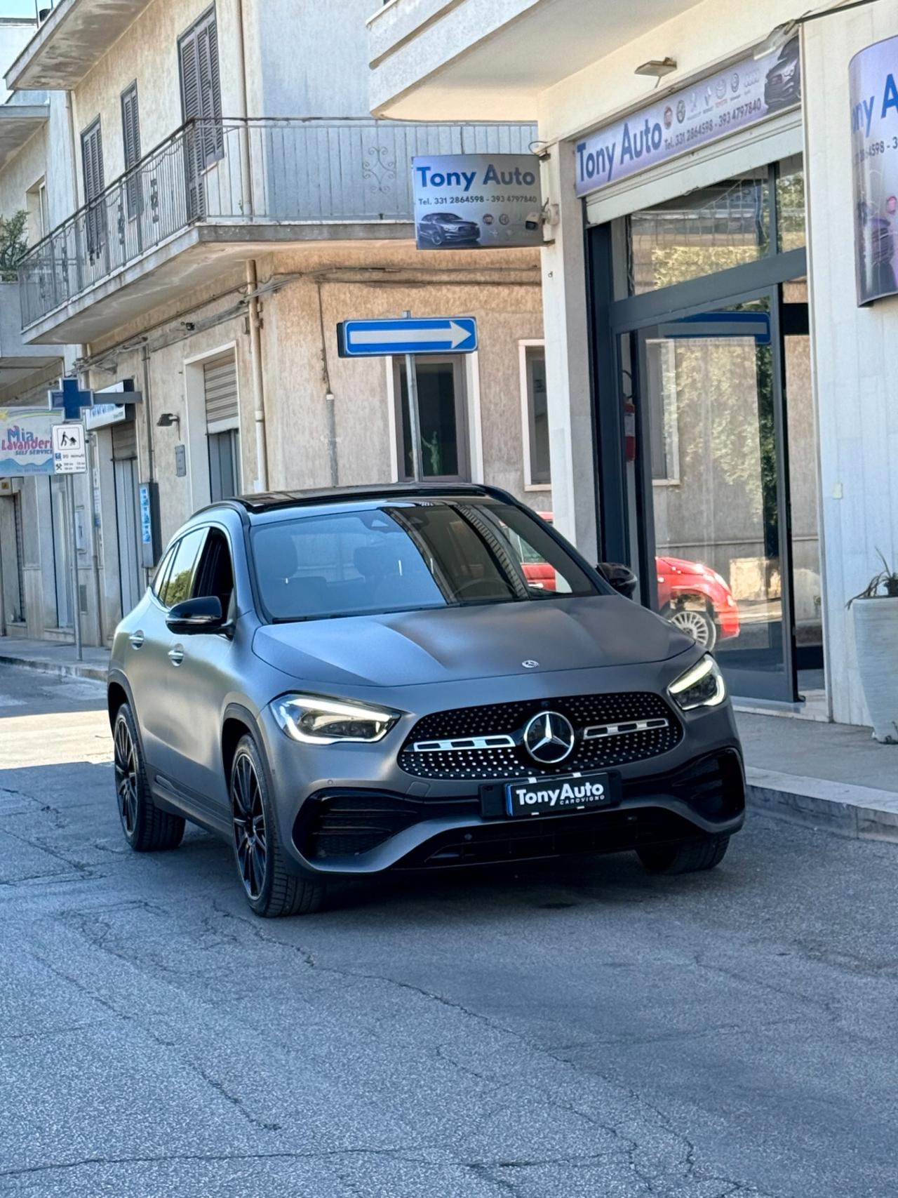 Mercedes-benz GLA 250 Premium auto AMG LINE CON TETTO APRIBILE/PANORAMICO,LUCI SOFFUSE,TELECAMERA,APPLE CARPLAY,ANDROID AU