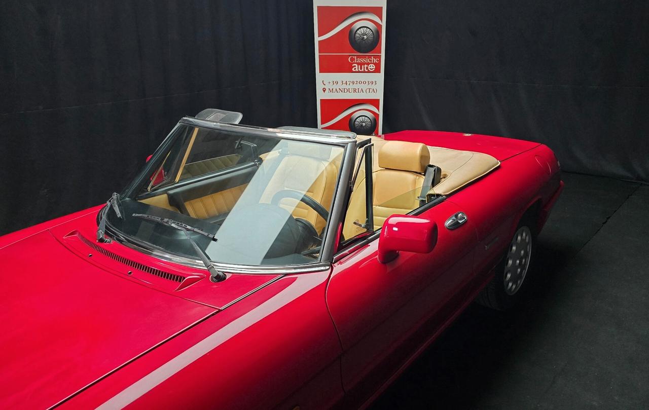 Alfa Romeo Spider certificata ASI con C.R.S