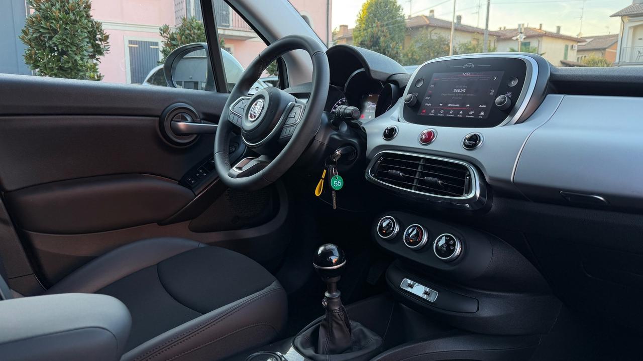 FIAT 500X 1.6 MULTIJET CONNECT 130 CV - LANE ASSIST, CRUISE CONTROL, NEOPATENTATI