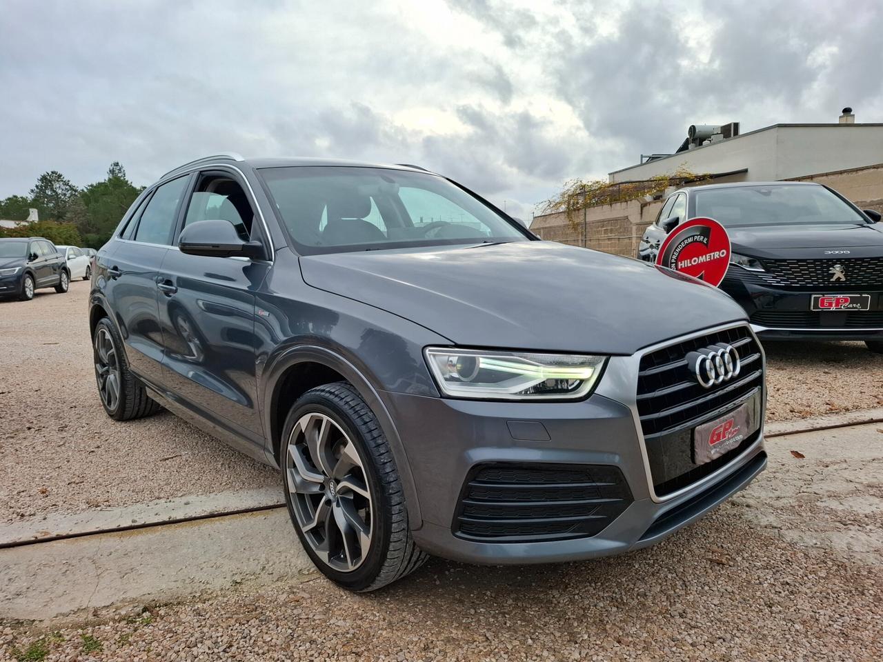 Audi Q3 S-LINE 2.0 TDI 150cv *LED-NAVY*RADAR-