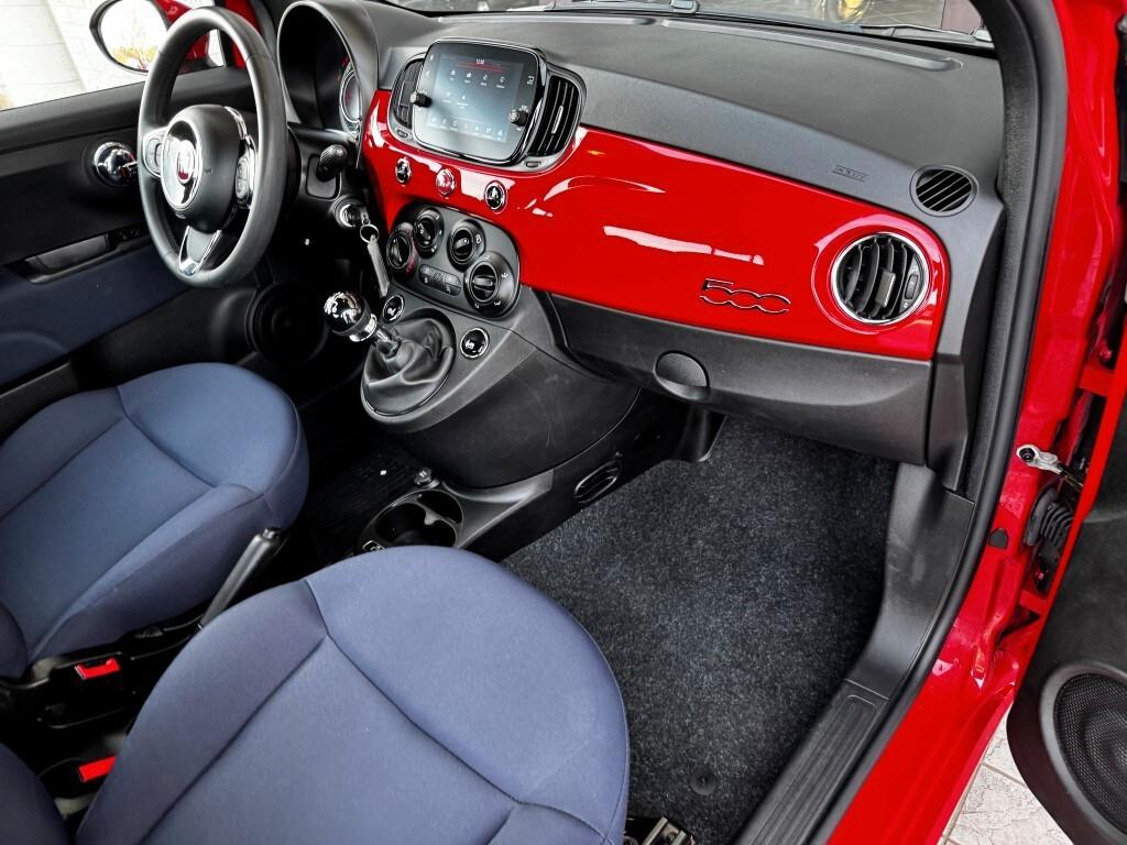 Fiat 500 C 1.0 Hybrid Red