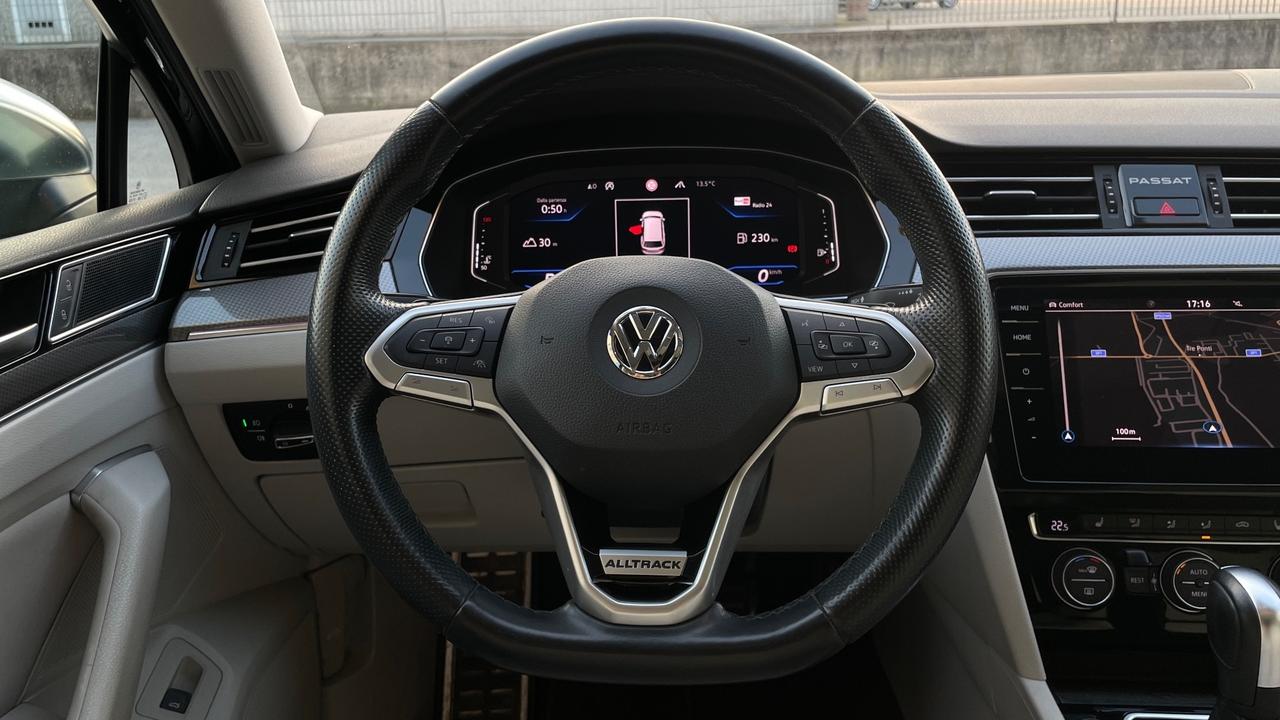 VOLKSWAGEN PASSAT 2.0 ALLTRACK 4MOTION BiTDI DSG 240CV - FULL LED, VIRTUAL COCKPIT, TETTO, PELLE