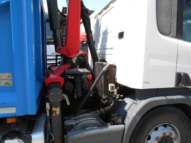 SCANIA P380 CASSONATO + GRU