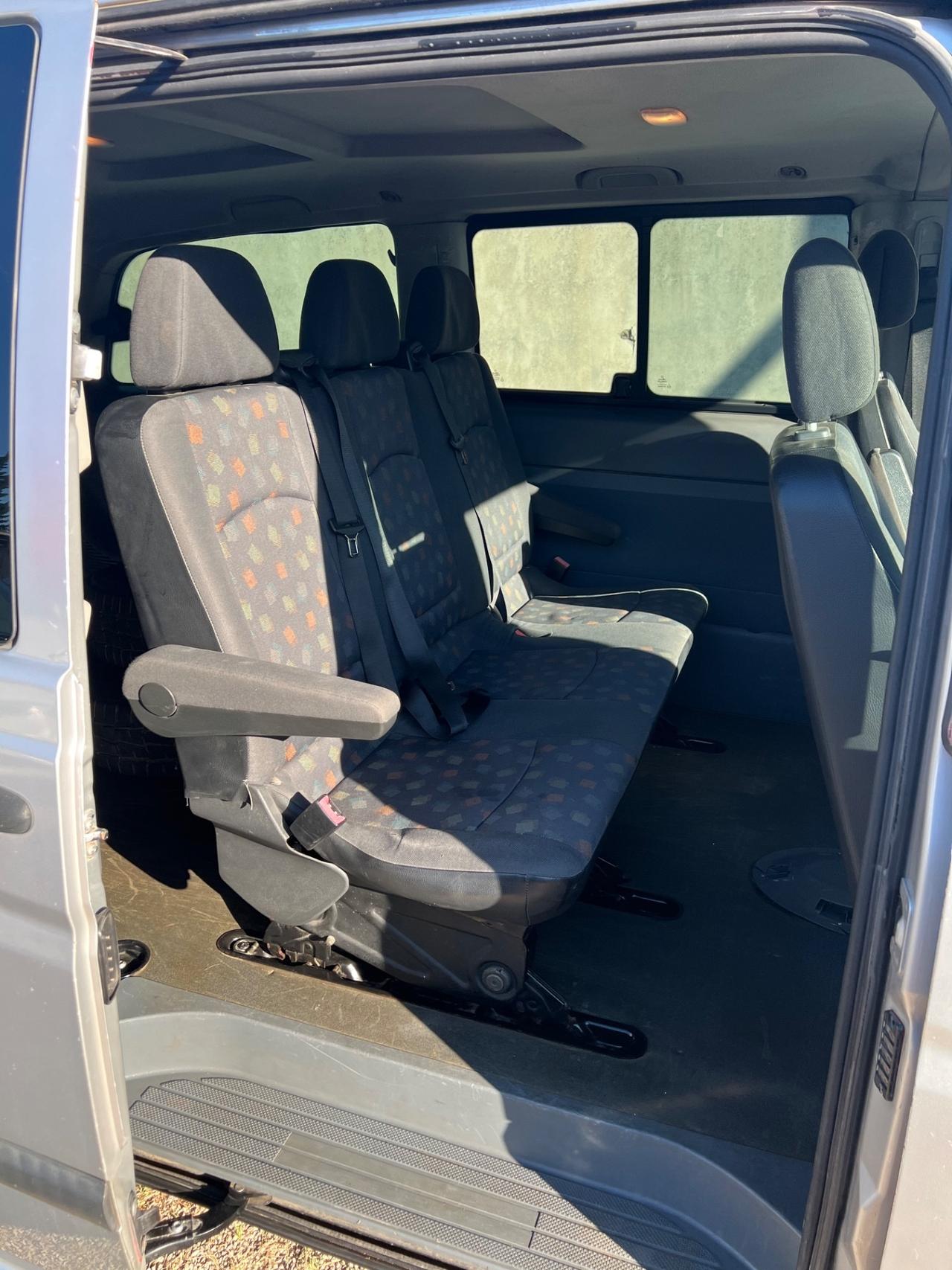 Mercedes-benz Vito furgone a posti lungo