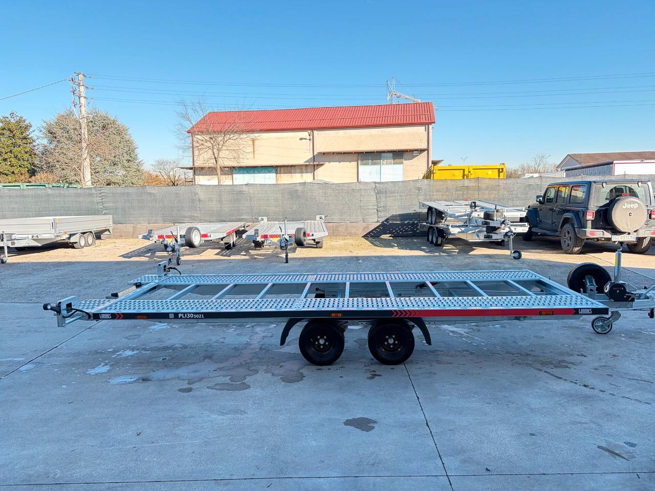 CARRELLO RIMORCHIO AUTO FURGONI 3000 KG