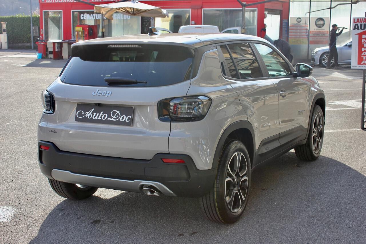 JEEP AVENGER 1.2 Turbo HYBRID SUMMIT CAMERA 180° PADDLE AL VOLANTE