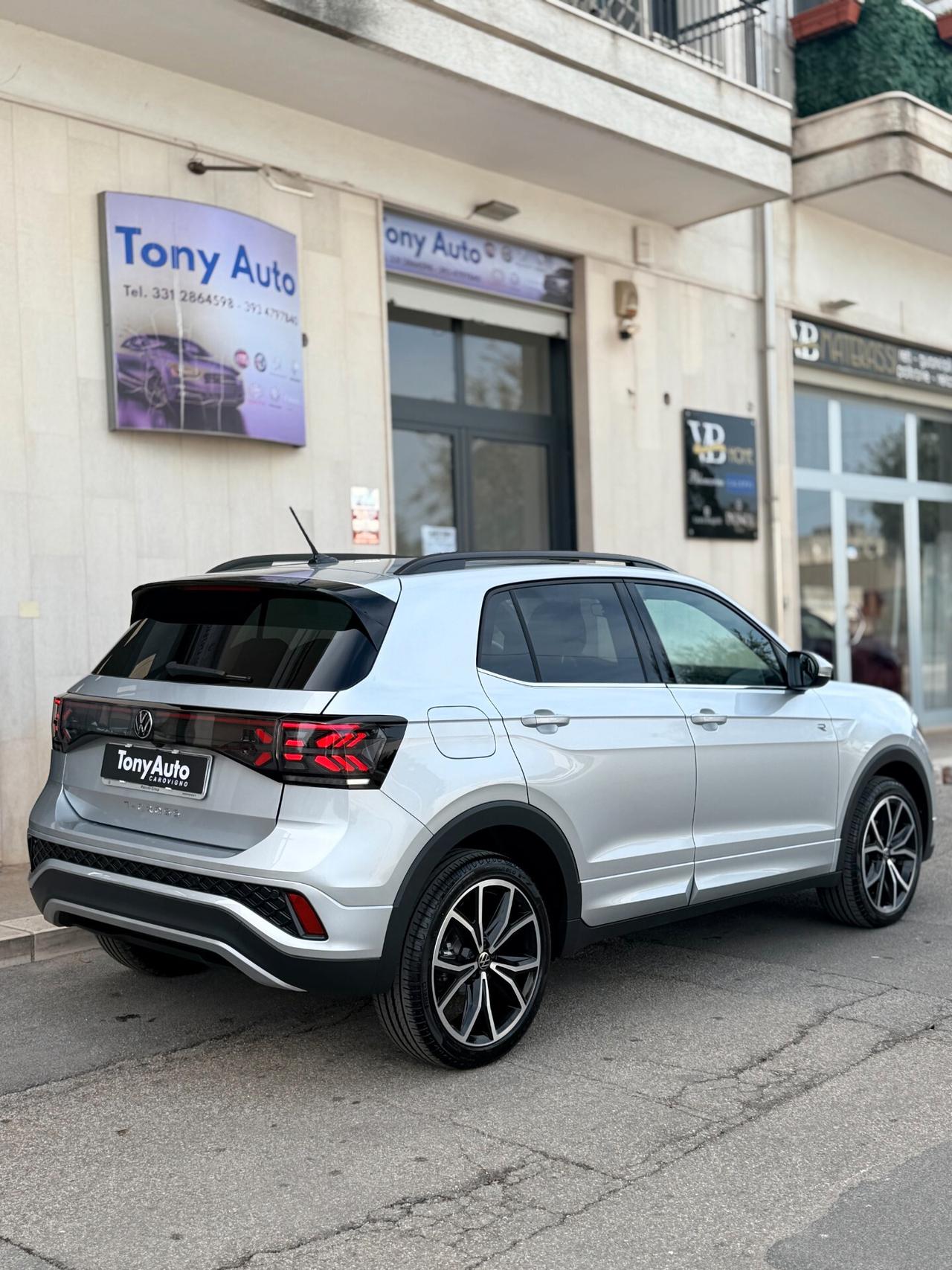 Volkswagen T-Cross 1.0 tsi R-Line edition Plus 115cv TELECAMERA,NAVI,APPLE CARPLAY,VIRTUAL COCKPIT, GARANZIA UFFICIALE
