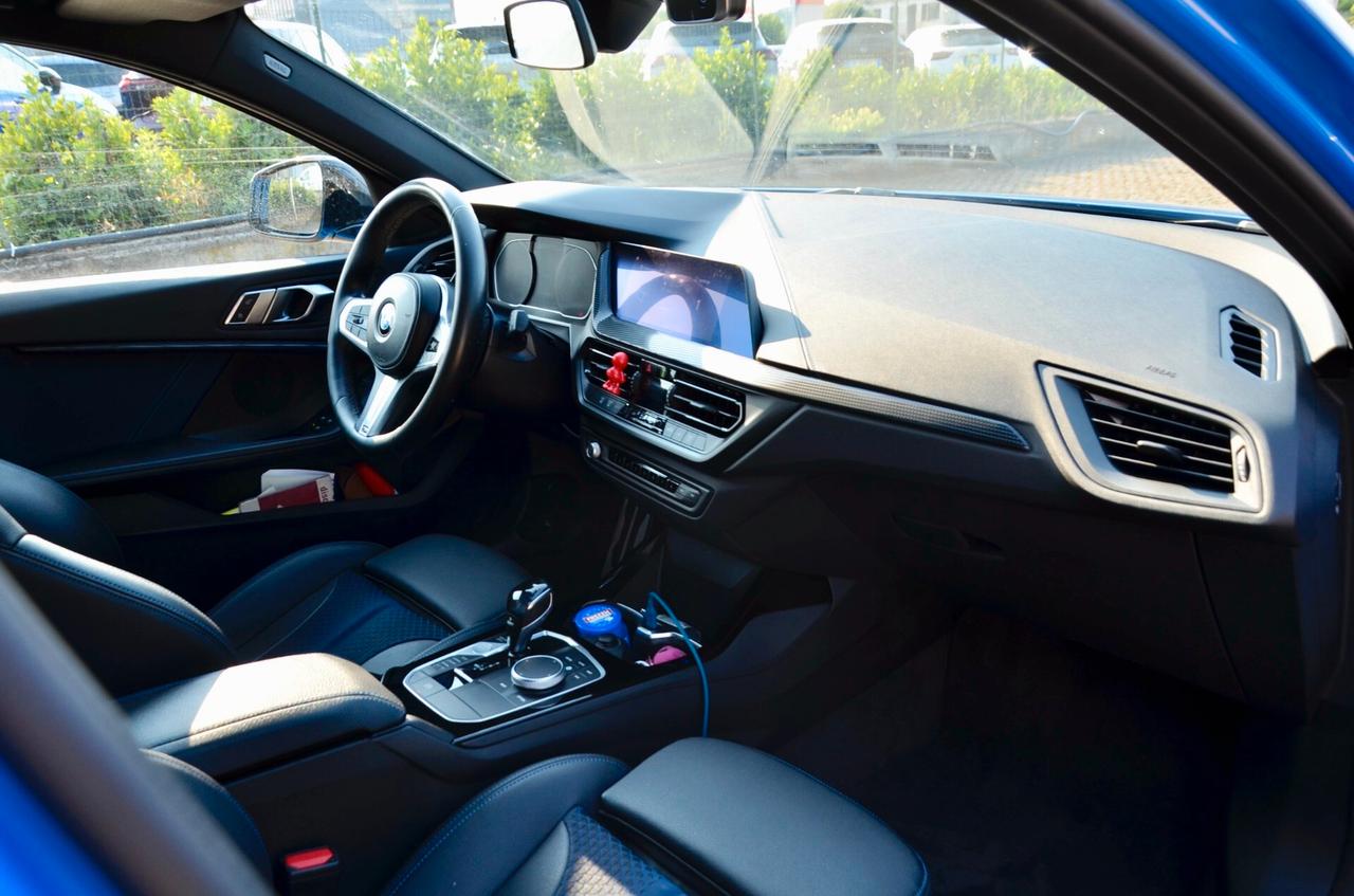 BMW 116d MSPORT 116cv AUTO, SERVICE BMW, UFF ITALIANA, FARI LED, NAVI, LUCI AMBIENTE, PERMUTE