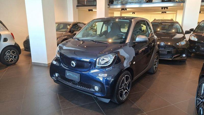 smart fortwo 90 0.9 Turbo Passion-sport- confort- led- navy