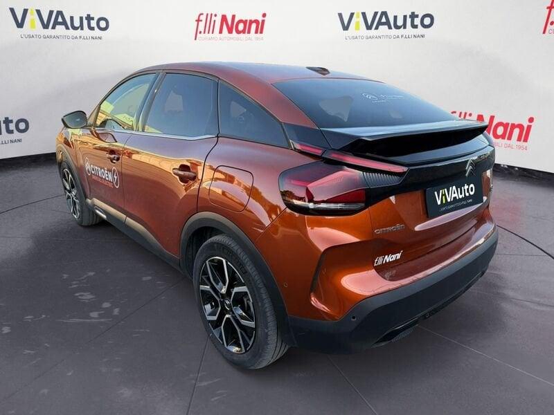 Citroën e-C4 motore elettrico 136 CV Shine