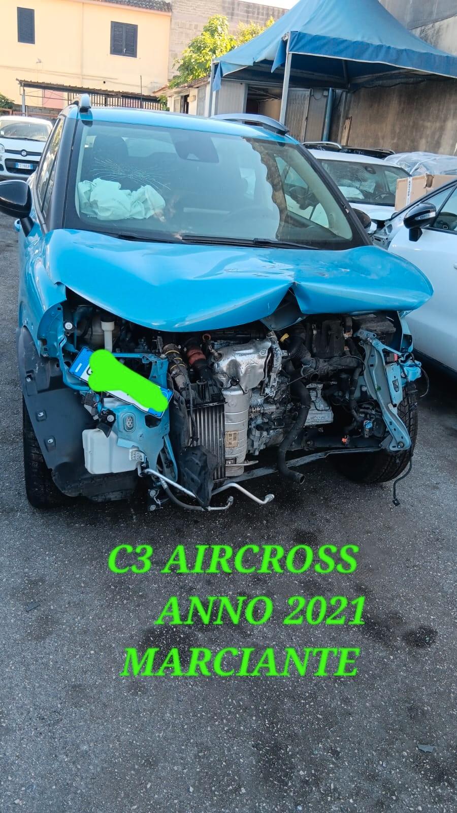 Citroen C3 Aircross incidentata sinistrata mondialcars 021