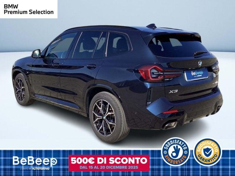 BMW X3 XDRIVE20D MHEV 48V MSPORT AUTO