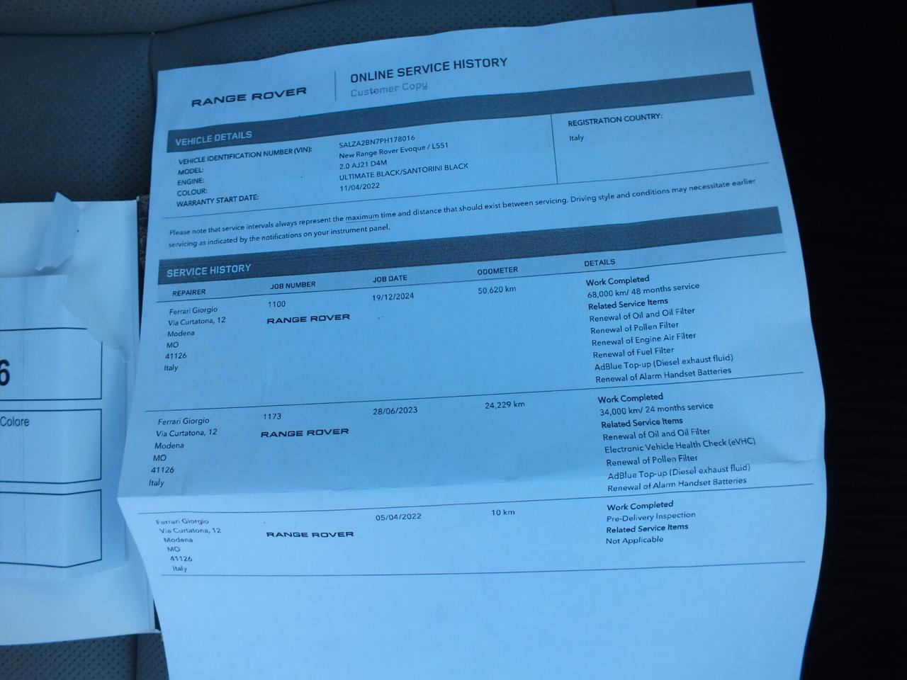 LAND ROVER EVOQUE 2.0D I4 204 CV AWD