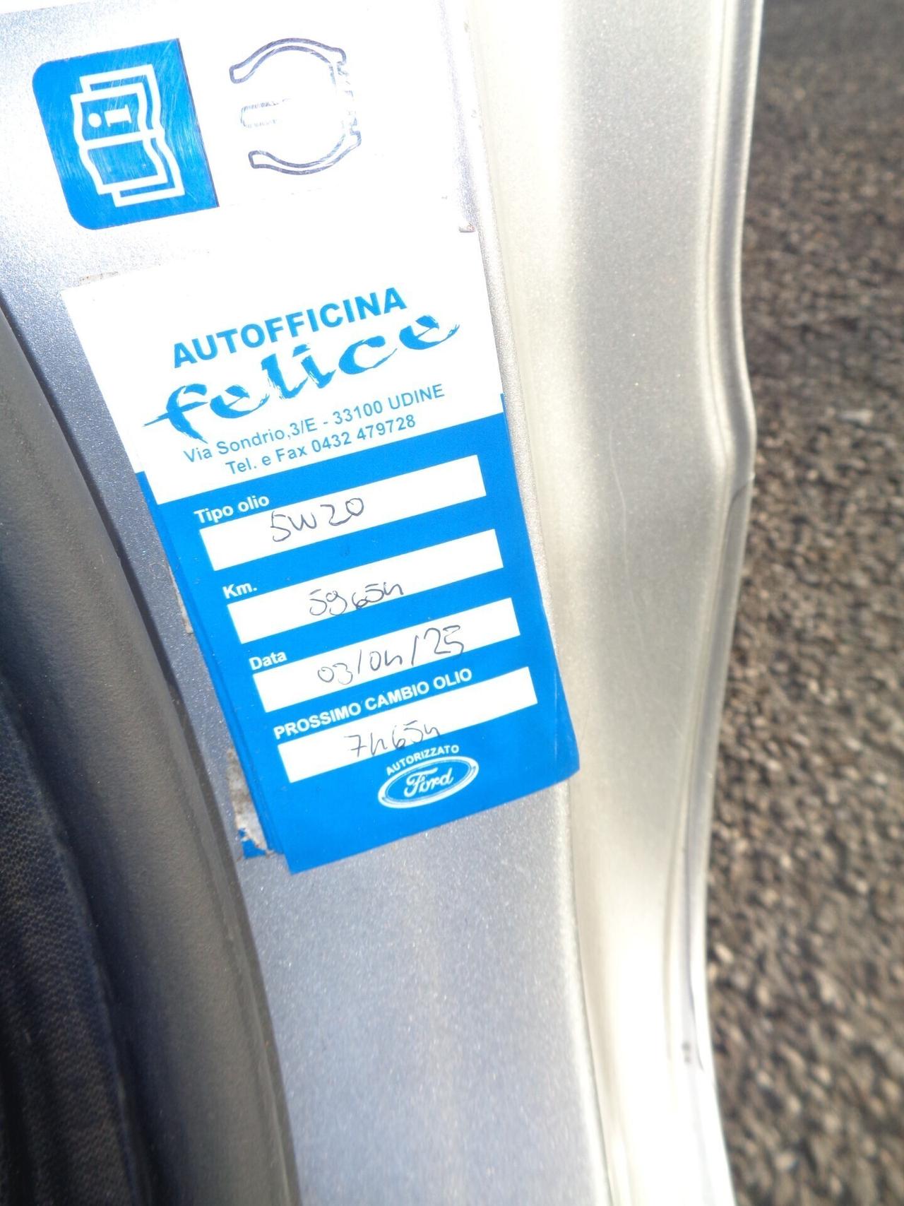 Fiesta 1.0 80CV Titanium solo 60mila km garz12mesi