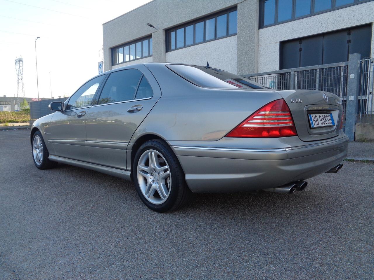 Mercedes-benz S 500 55 Kompressor cat AMG Lunga