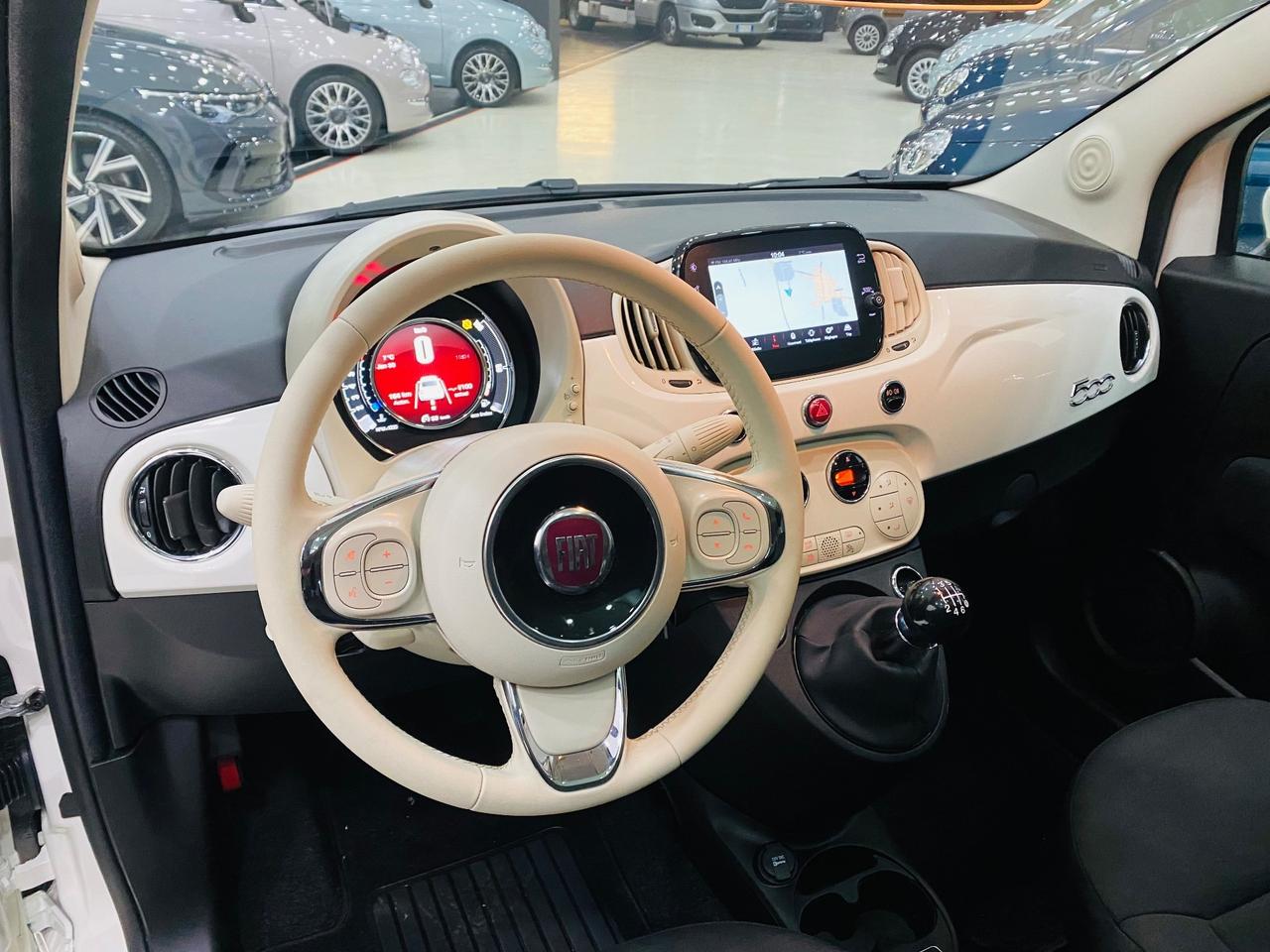 Fiat 500 1.0 hybrid Dolcevita 70cv Navy Carplay