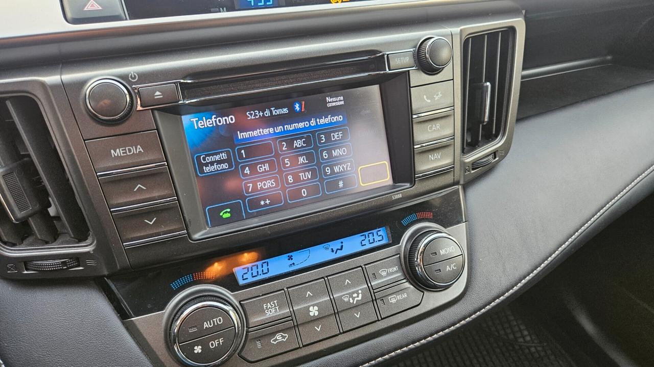 Toyota RAV 4 2.2 d-cat Active 4wd 150cv auto CAMERA-CRUISE