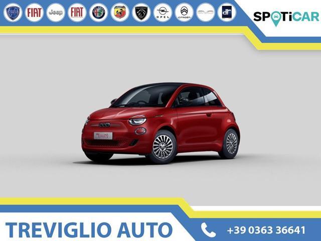 FIAT 500e Cabrio RED + LA PRIMA