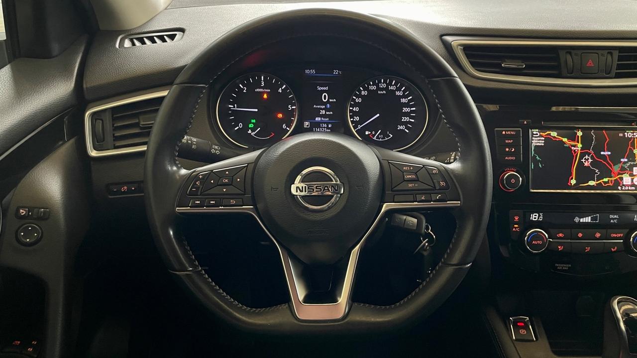 NISSAN QASHQAI 1.5 TEKNA 116CV - PACCHETTO LUCI, CAR PLAY, NEOPATENTATI