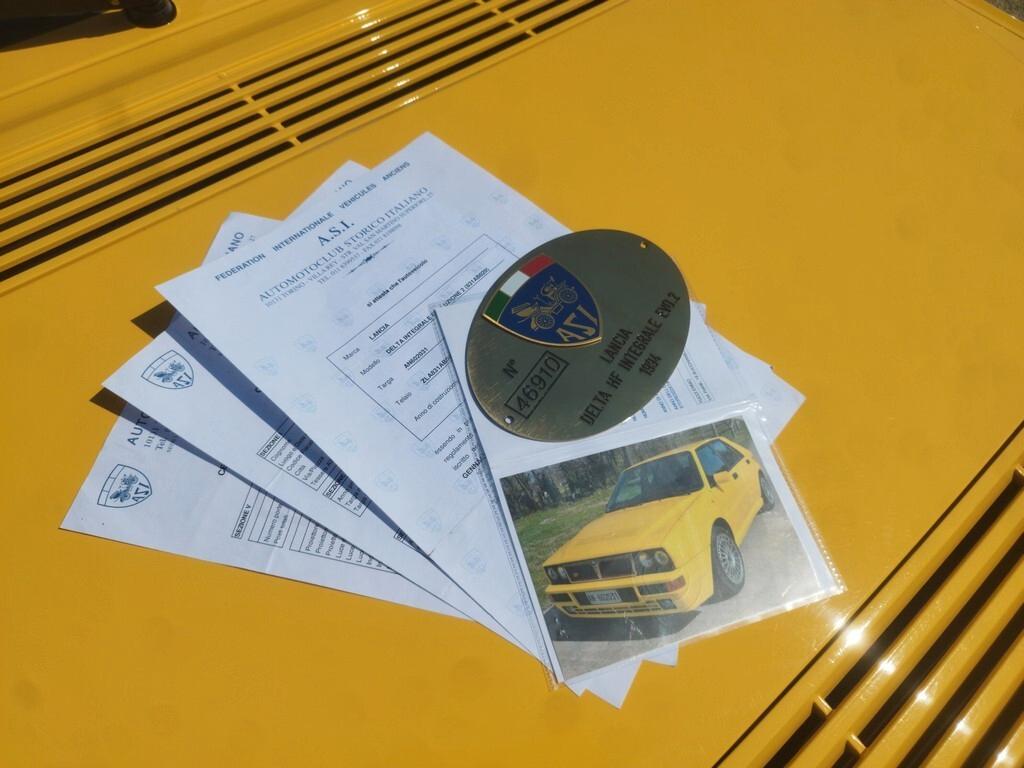 Lancia Delta 2.0i.e. turbo 16V cat HF integrale EVO2 Giallo Ginestra