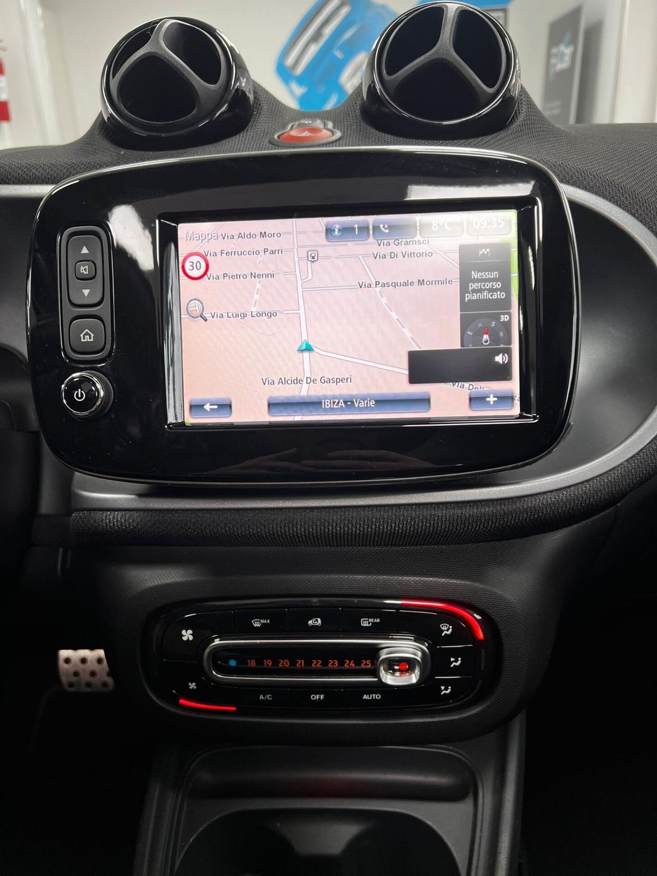 Smart ForFour 90 0.9 Turbo twinamic Prime PACCHETTO LUCI CON CAMBIO F1