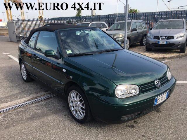 VOLKSWAGEN Golf Cabriolet GOLF4 CABRIO AUTOMATICA 1.6BENZ. 102cv PERFETTA