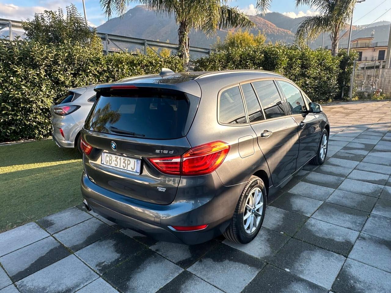 Bmw Serie 2 Gran Tourer 216d 1.5 116CV 7 POSTI FARI FULL LED- AUTOMATICA 2020