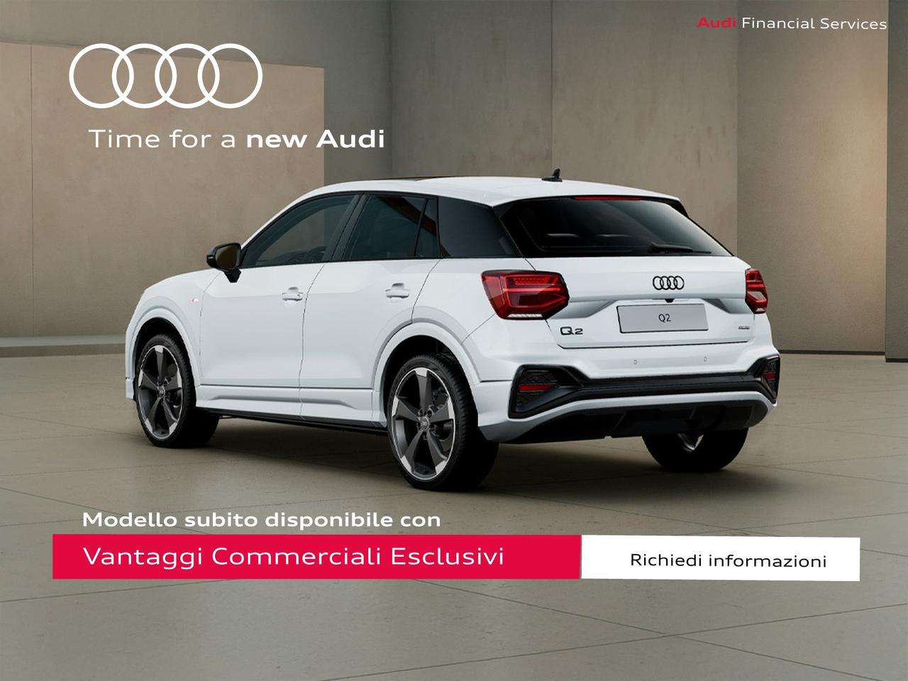 Audi Q2 40 2.0 tfsi identity black quattro s-tronic