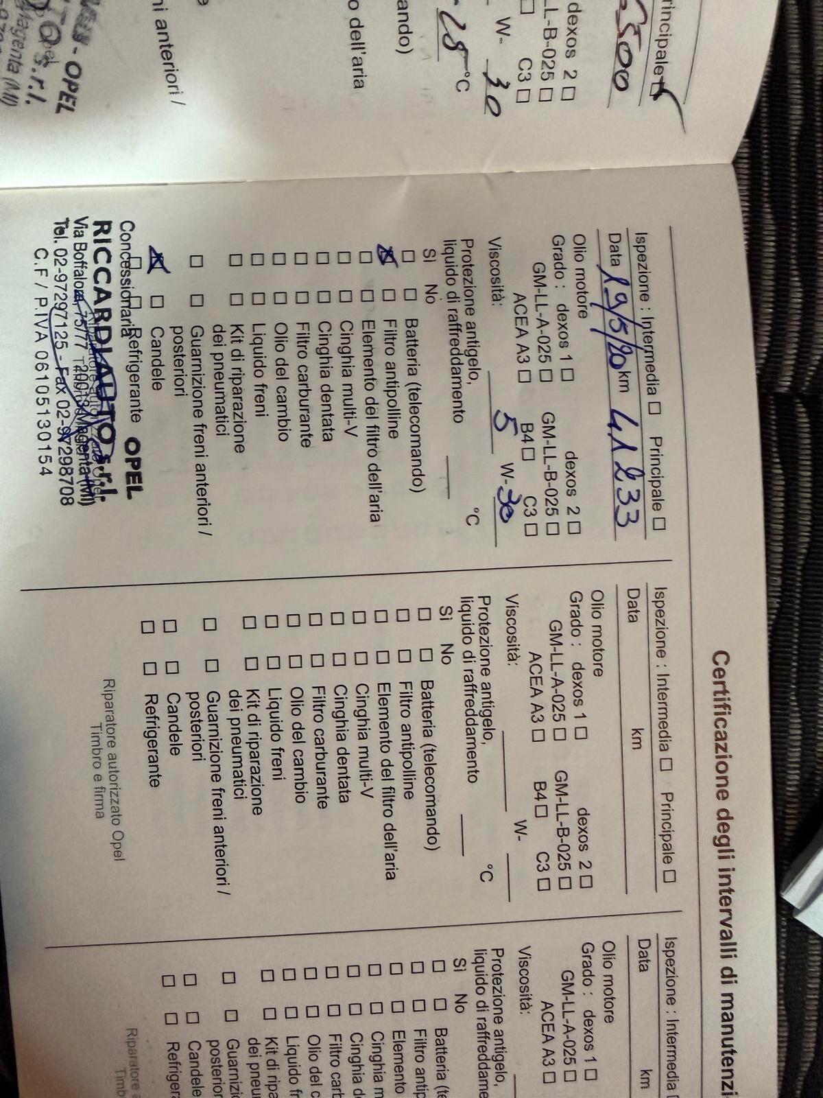 Opel Mokka Benzina Km 67.000 Tagliandi Certificati Neopatentati