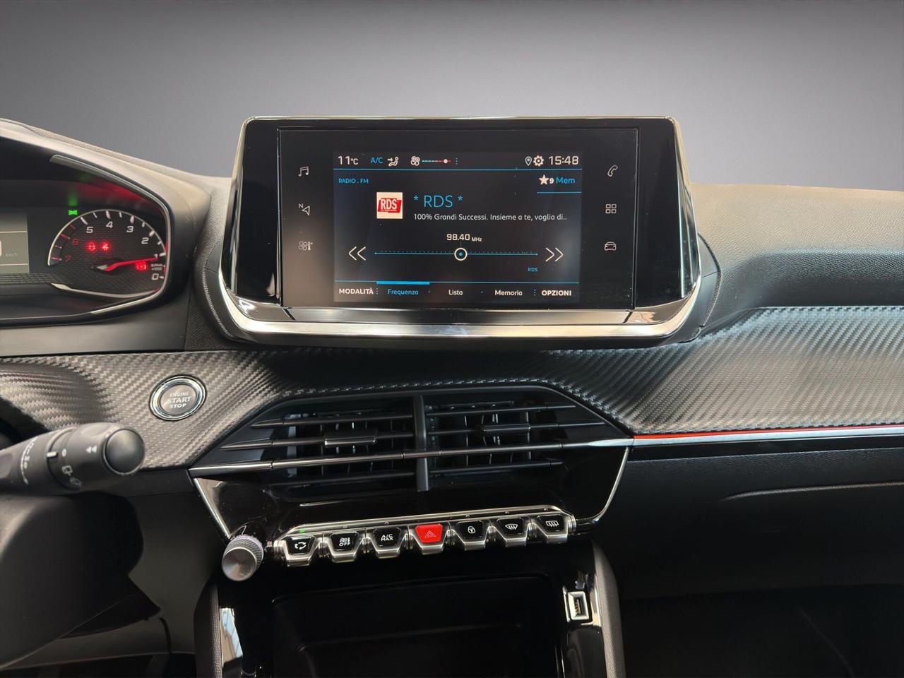 Peugeot 208 BlueHDi 100 Stop&Start 5 porte Active Tetto nero