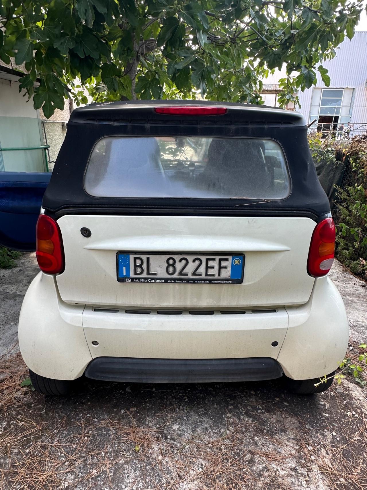 Smart 600 cabrio motore da rivedere ma marciante