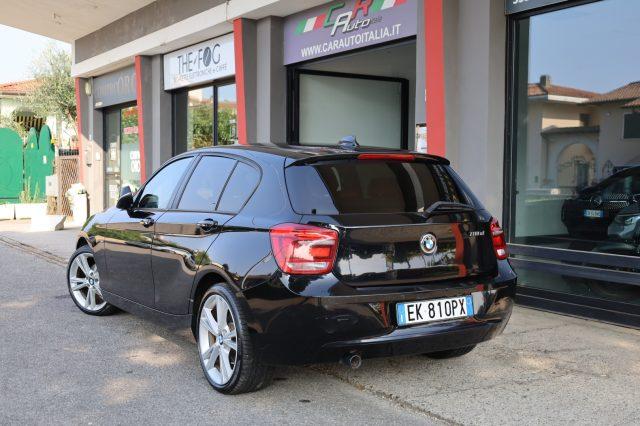 BMW 118 d 5p. Sport Automatica F20 Pelle ROSSA Cartier 18"