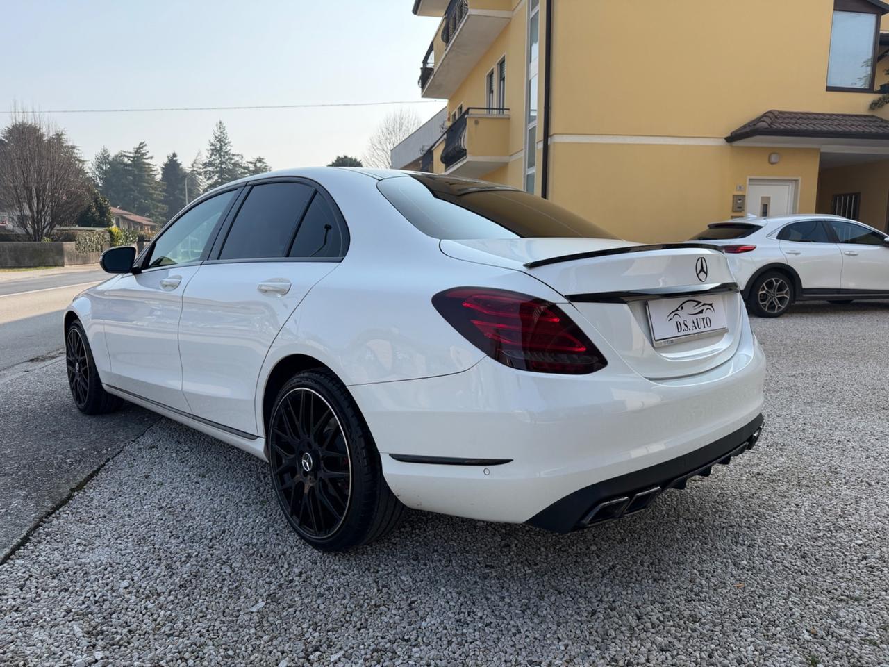 Mercedes-benz C 220 170CV LOOK AMG cerchi 19”