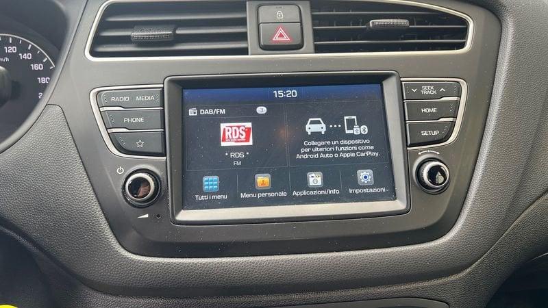 Hyundai i20 5 Porte 1.2 MPI econext 73cv Connectline