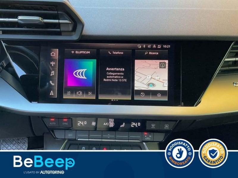 Audi A3 SPORTBACK 35 2.0 TDI BUSINESS ADVANCED S-TRONIC