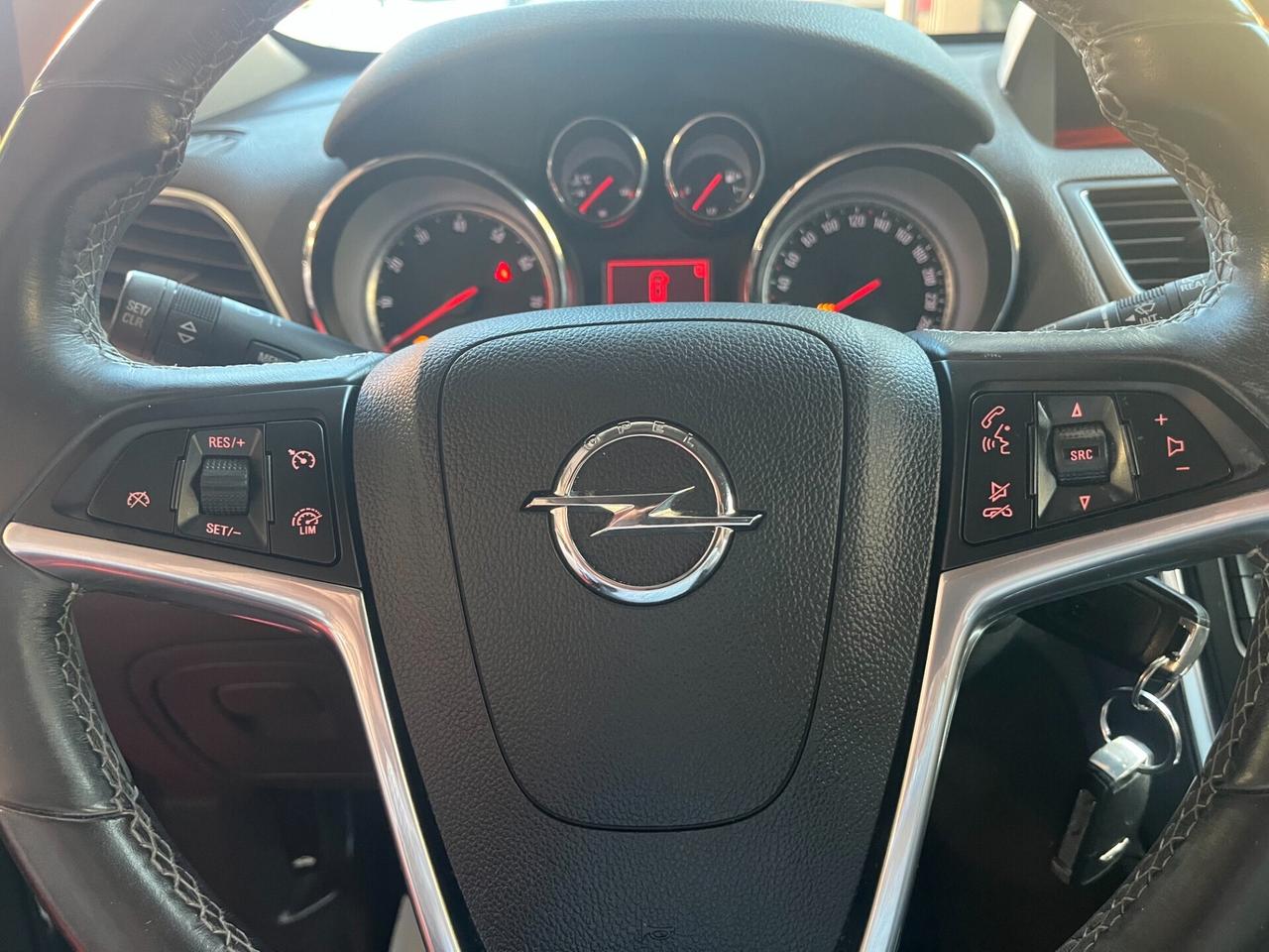 OPEL MOKKA 1.4 TURBO GPL 140 CV COSMO PELLE TESSUTO NAVIGATORE CERCHI TELECAMERA POSTERIORE KM CERTIFICATI