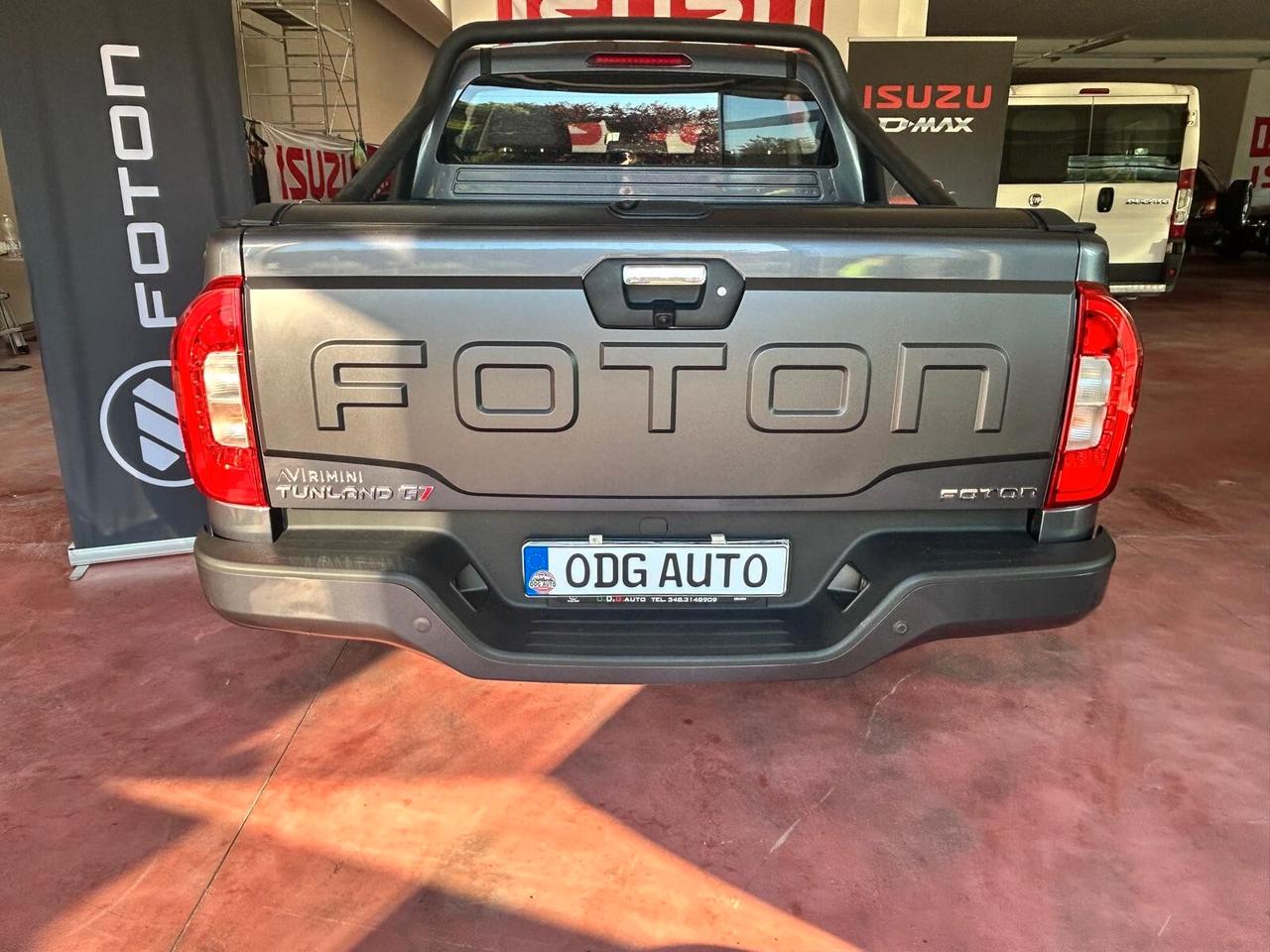 PICK-UP FOTON 4X4 TUNLAND G7 CAMBIO AUT. DOPPIA CABINA Diesel 2.0 CV 162 Km 4.040 GARANZIA UFFICILE 84 Mesi