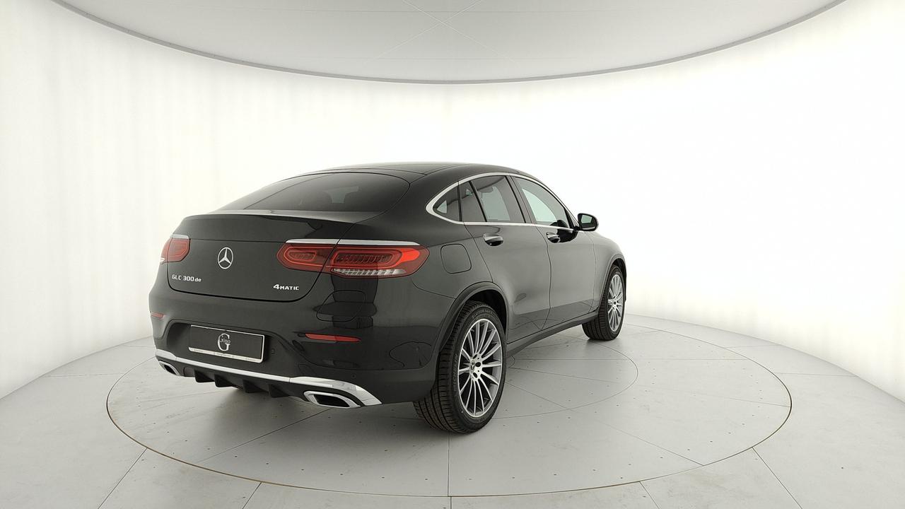 Mercedes-Benz GLC Coupe 300 de phev (eq-power) Premium 4matic auto