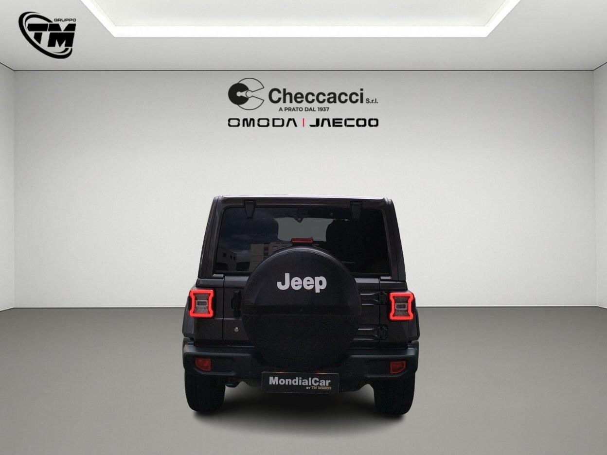 Jeep Wrangler IV 2018 Unlimited 2.2 mjt II Sahara auto