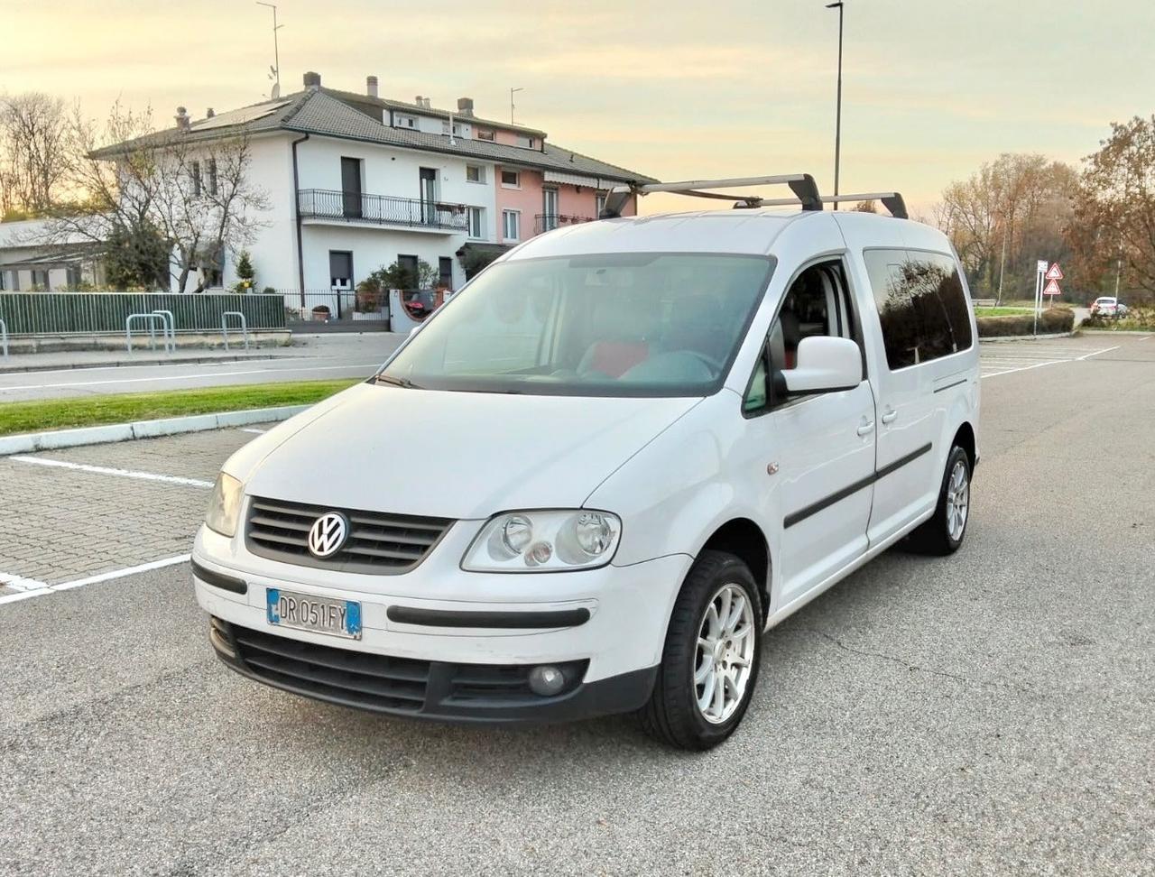 Volkswagen Caddy Maxi 1.9 TDI 105CV 7Posti*Clima*Aux*Cerchi