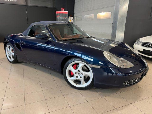 PORSCHE Boxster 3.2 S 252CV MANUALE ! BLU INTERNO EXCLUSIVE ROSSO