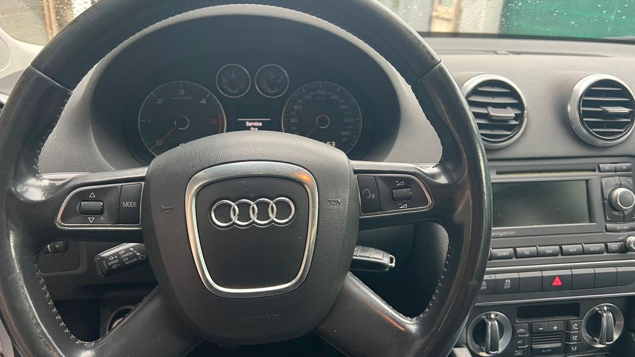 Audi A3 SPB 2.0 TDI F.AP. Ambition Unico Proprietario