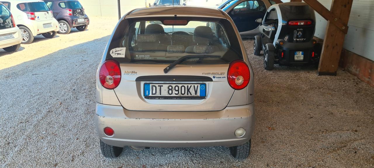 Chevrolet Matiz 800 GPL unico proprietario sevo sterzo aria condizionata