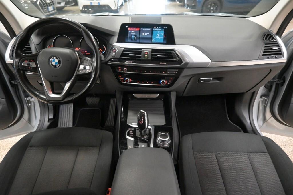 BMW X3 18D 150CV STEPTRONIC S-DRIVE 48V BUSINESS ADVANTAGE ( FARI LED - CLIMA TRIZONA - NAVI - CARPLAY - PDC - CERCHI 18 )