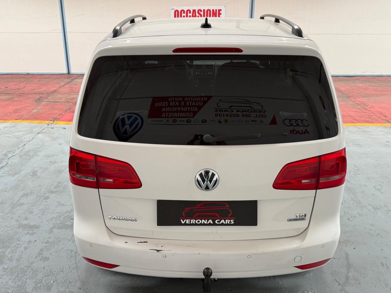 Volkswagen Touran 1.6 TDI 7posti con gancio traino