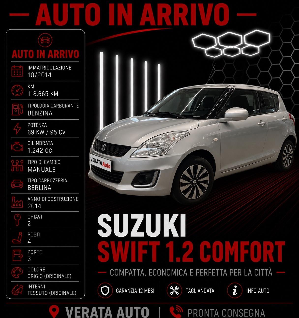 Suzuki Swift 1.2 VVT 3 porte B-Easy