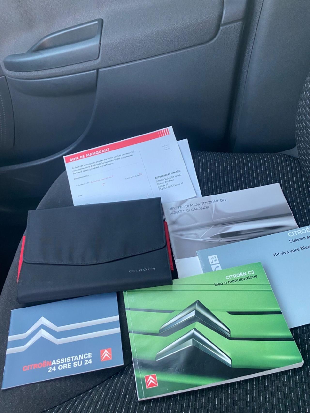 Citroen C3 1.1 Benzina Fine 2009 TAGLIANDATA