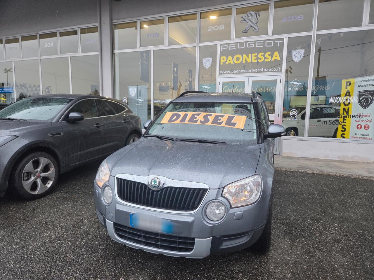 Skoda Yeti TDI 110 CV